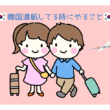 【体験談】コロナ禍で韓国渡航中にやること4点（PCR検査・ファストトラックなど）